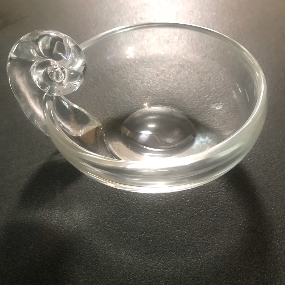 Beautiful Glass Olive Bowl